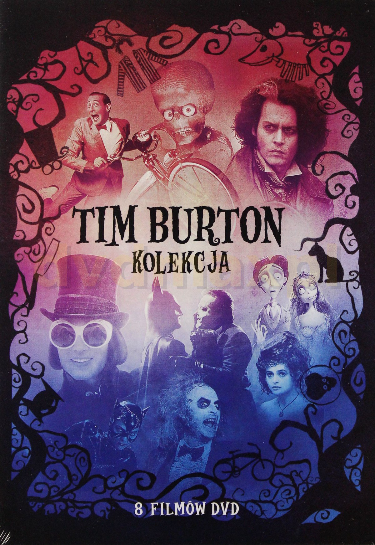 Tim Burton - kolekcja 8-miu filmów